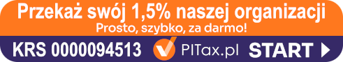 Przekaż 1% naszej organizacji